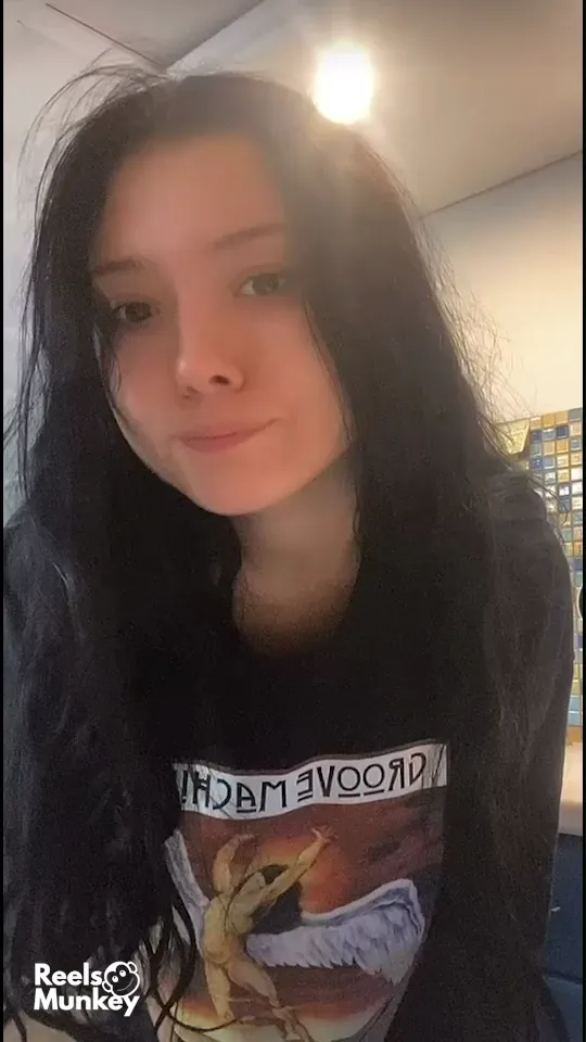 Beautiful Asian brunette enjoys showing her tattoo's on TikTok