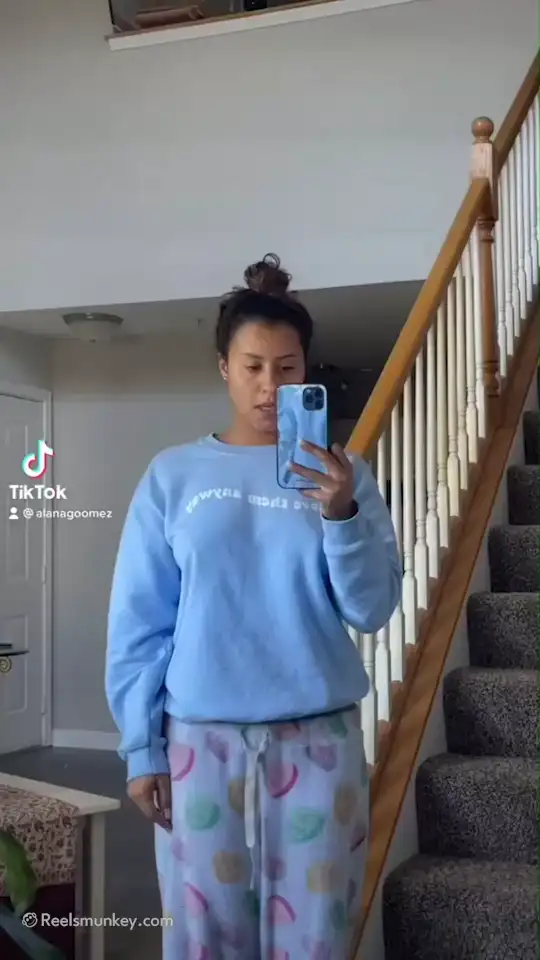 Sexy Alana reveals her nudes with phone drop TikTok trend