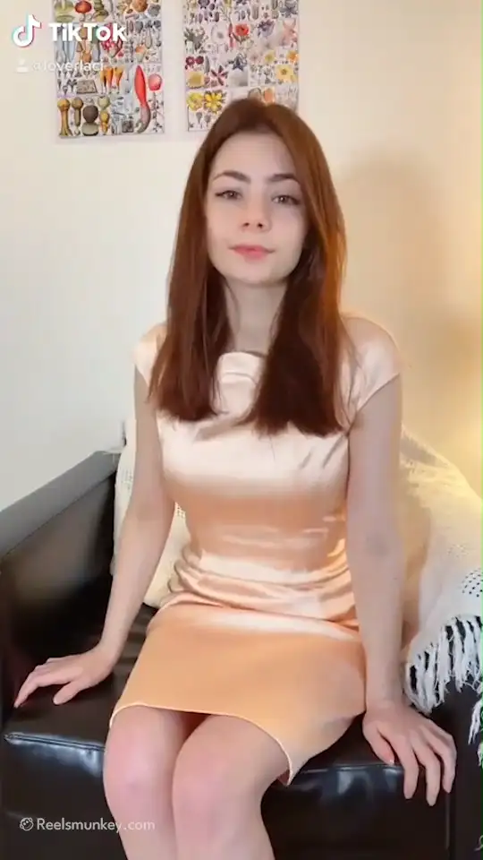 Do you want this tiktok thot on your couch like this?